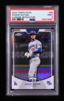 Shohei Ohtani 2024 Topps 50/50 Ohtani Chrome Refractors #69 (PSA 9) at PristineAuction.com