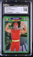 Hulk Hogan 2023 Leaf Web Exclusives Pro Set Green #PSG9 #3/10 (CGC 10) at PristineAuction.com