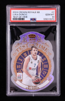 Luka Doncic 2024-25 Crown Royale Turkish Airlines EuroLeague Test of Time #7 #08/99 (PSA 10) at PristineAuction.com
