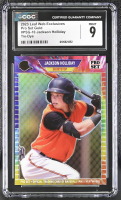 Jackson Holliday 2023 Leaf Web Exclusives Pro Set Rainbow #PSG10 RC #1/5 (CGC 9) at PristineAuction.com