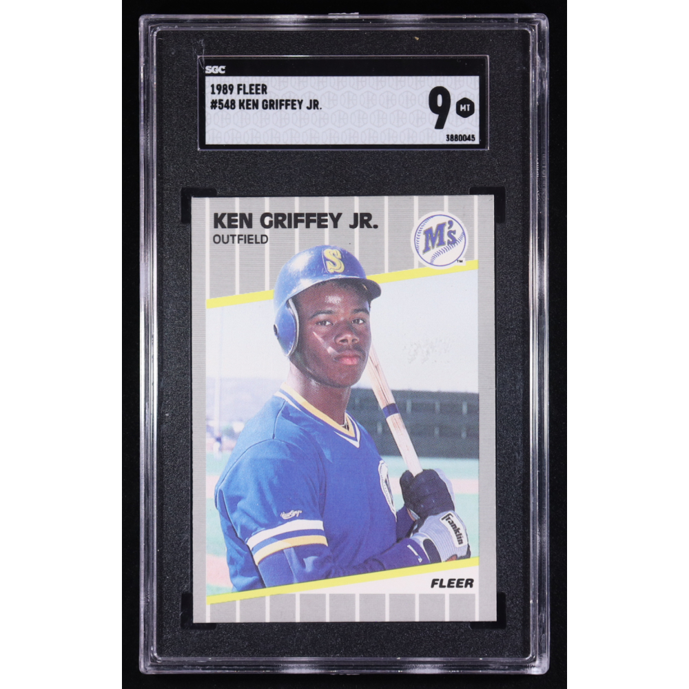 Ken Griffey Jr. 1989 Fleer #548 RC (SGC 9) at PristineAuction.com