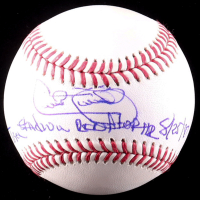 Cecil Fielder Signed OML Baseball Inscribed "Tiger Stadium Rooftop HR 8/25/90" (PSA) at PristineAuction.com