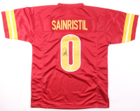 Mike Sainristil Signed Jersey (JSA) at PristineAuction.com