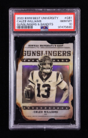 Caleb Williams 2022 Bowman's Best University Gunslingers and Bandits #GB1 RC (PSA 10) at PristineAuction.com