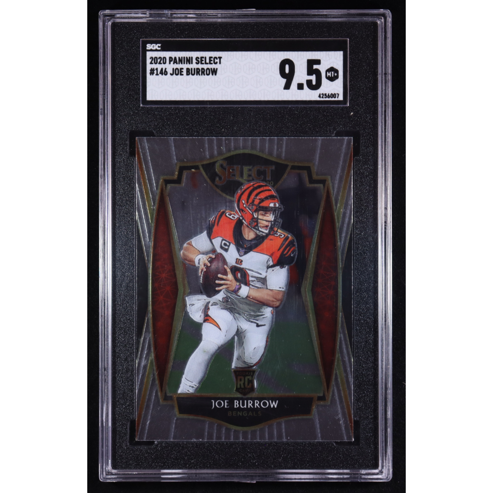 Joe Burrow 2020 Panini Select Premier Level #146 RC (SGC 9.5) at PristineAuction.com