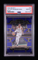 Victor Wembanyama 2023-24 Select Blue #87 RC (PSA 10) at PristineAuction.com
