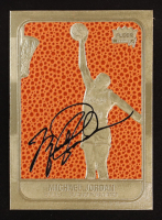 Michael Jordan 1997 Fleer Premier Feel the Game Signature Series 23KT Gold Card at PristineAuction.com