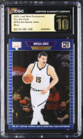 Nikola Jokic 2023 Leaf Web Exclusives Pro Set Blue #PSG60 #14/25 (CGC 10 | Pristine Black Label) at PristineAuction.com