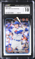 Pete Crow-Armstrong 2024 Topps #407 RC (CGC 10) at PristineAuction.com