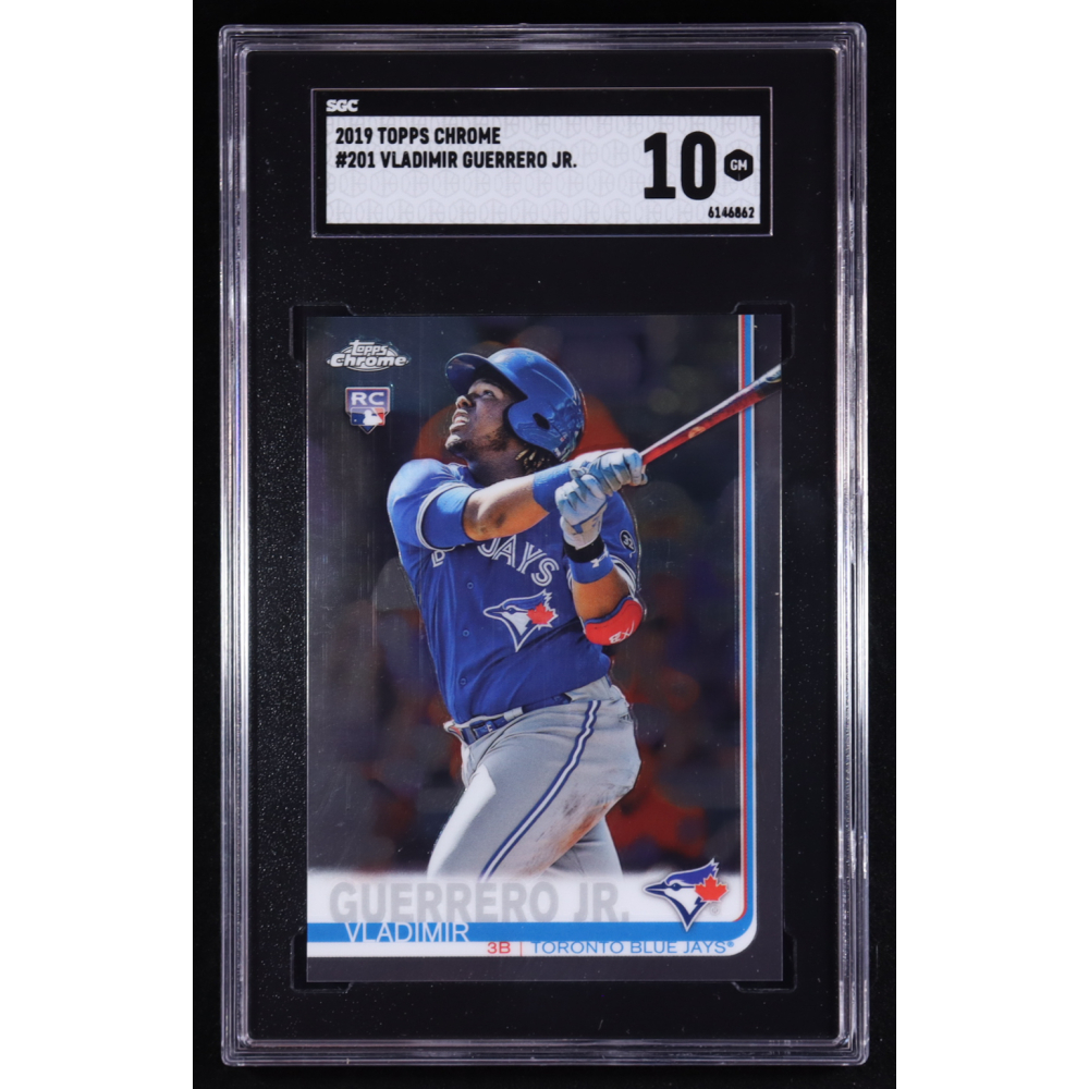 Vladimir Guerrero Jr. 2019 Topps Chrome #201 RC (SGC 10) at PristineAuction.com