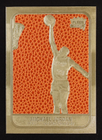 Michael Jordan 1997 Fleer Premier Feel the Game 23KT Gold Card at PristineAuction.com