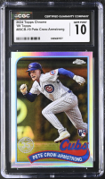 Pete Crow-Armstrong 2024 Topps Chrome '89 Topps #89CB19 RC (CGC 10) at PristineAuction.com