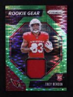 Trey Benson 2024 Panini Prizm Rookie Gear Neon Green Pulsar #29 RC at PristineAuction.com