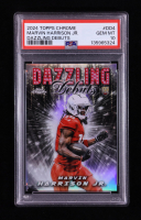Marvin Harrison Jr. 2024 Topps Chrome Dazzling Debuts #DD4 RC (PSA 10) at PristineAuction.com