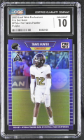 Travis Hunter 2023 Leaf Web Exclusives Pro Set Purple #PSG114 RC #4/15 (CGC 10) at PristineAuction.com