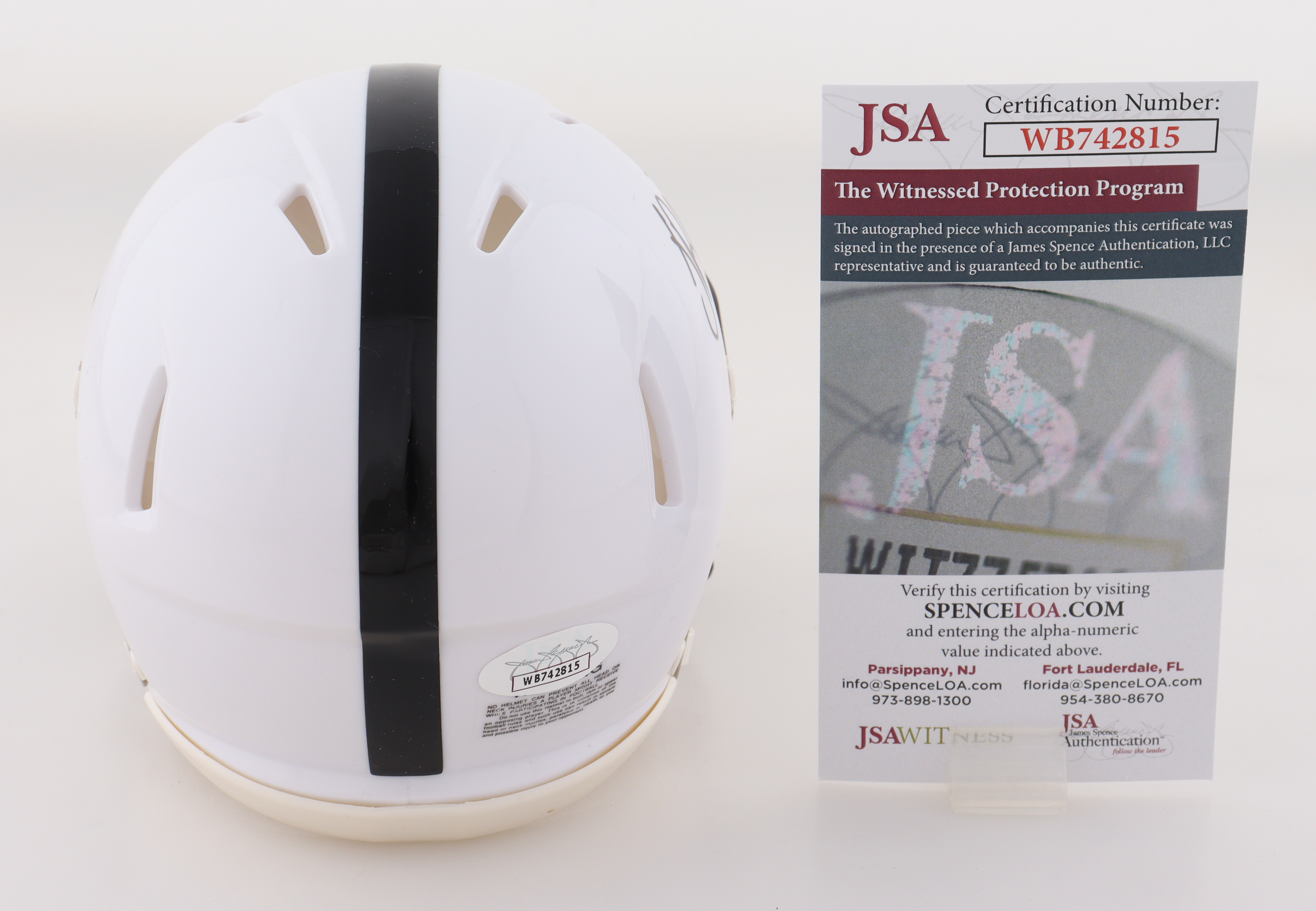 Jaylen Reed Signed Penn State Nittany Lions Speed Mini Helmet (JSA) at PristineAuction.com Jaylen Reed Signed Penn State Nittany Lions Speed Mini Helmet (JSA) at PristineAuction.com