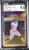 Ronald Acuna Jr. 2023 Leaf Web Exclusives Pro Set Rainbow #PSG111 #2/5 (CGC 9.5) at PristineAuction.com