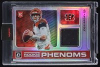 Joe Burrow 2020 Donruss Optic Rookie Phenoms Jerseys Horizontal #1 RC at PristineAuction.com