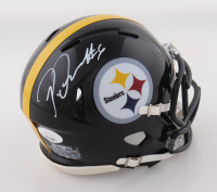 Patrick Queen Signed Steelers Speed Mini Helmet (JSA) at PristineAuction.com