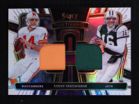 Vinny Testaverde 2024 Select Multiverse Dual Jerseys Prizm White #31 #46/75 at PristineAuction.com