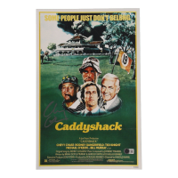 Chevy Chase Signed "Caddyshack" 11x17 Movie Poster Photo (Beckett) at PristineAuction.com