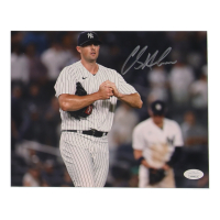 Clay Holmes Signed Yankees 8x10 Photo (JSA) at PristineAuction.com