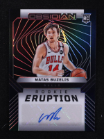 Matas Buzelis 2024-25 Panini Obsidian Rookie Eruption Autographs #26 #113/149 RC at PristineAuction.com