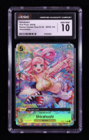Shirahoshi 2024 One Piece Card Game Promos #OP03116 TEXTURED (CGC 10) at PristineAuction.com