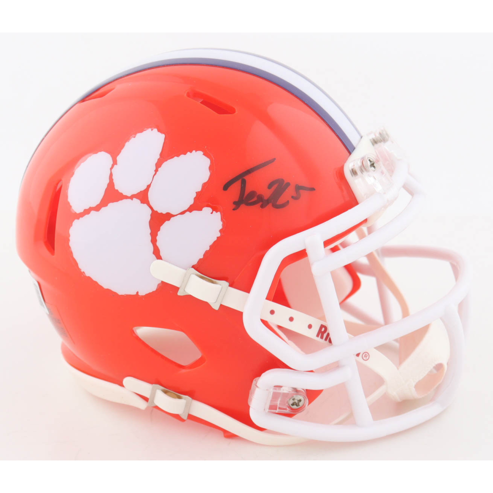 Tee Higgins Signed Clemson Tigers Speed Mini Helmet (Beckett) at PristineAuction.com