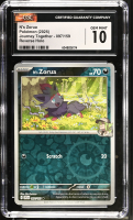N's Zorua 2025 Pokemon Journey Together #097/159 (CGC 10) at PristineAuction.com