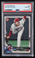 Shohei Ohtani 2018 Bowman #49 RC (PSA 10) at PristineAuction.com