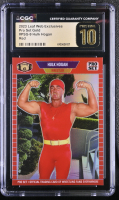 Hulk Hogan 2023 Leaf Web Exclusives Pro Set Red #PSG9 #48/89 (CGC 10 | Pristine Black Label) at PristineAuction.com