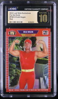 Hulk Hogan 2023 Leaf Web Exclusives Pro Set Red #PSG9 #27/89 (CGC 10 | Pristine Black Label) at PristineAuction.com