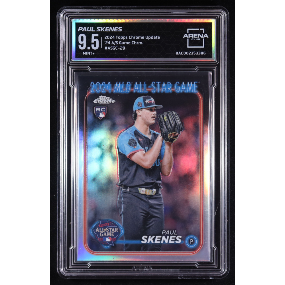 Paul Skenes 2024 Topps Chrome Update '24 All Star Game #ASGC-29 RC (Arena Club 9.5) at PristineAuction.com