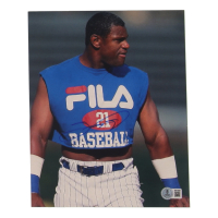 Sammy Sosa Signed Cubs 8x10 Photo (Beckett) at PristineAuction.com