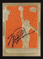 Michael Jordan 1997 Fleer Premier Feel the Game Signature Series 23KT Gold Card at PristineAuction.com