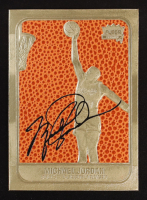 Michael Jordan 1997 Fleer Premier Feel the Game Signature Series 23KT Gold Card at PristineAuction.com