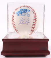 Nolan Ryan Signed 1983 World Series Baseball with Display Case (PSA) at PristineAuction.com