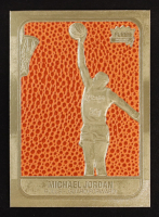 Michael Jordan 1997 Fleer Premier Feel the Game 23KT Gold Card at PristineAuction.com