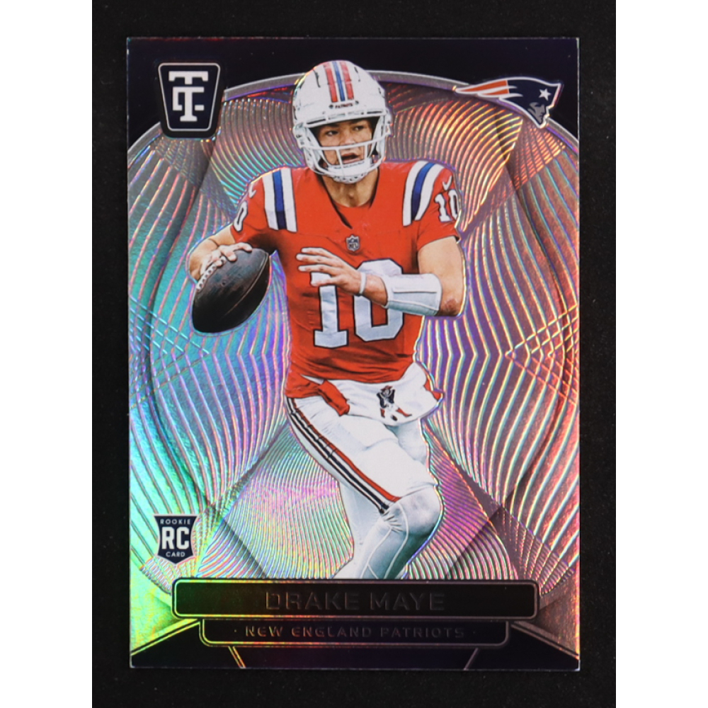 Drake Maye 2024 Totally Certified Mirror #121 RC at PristineAuction.com