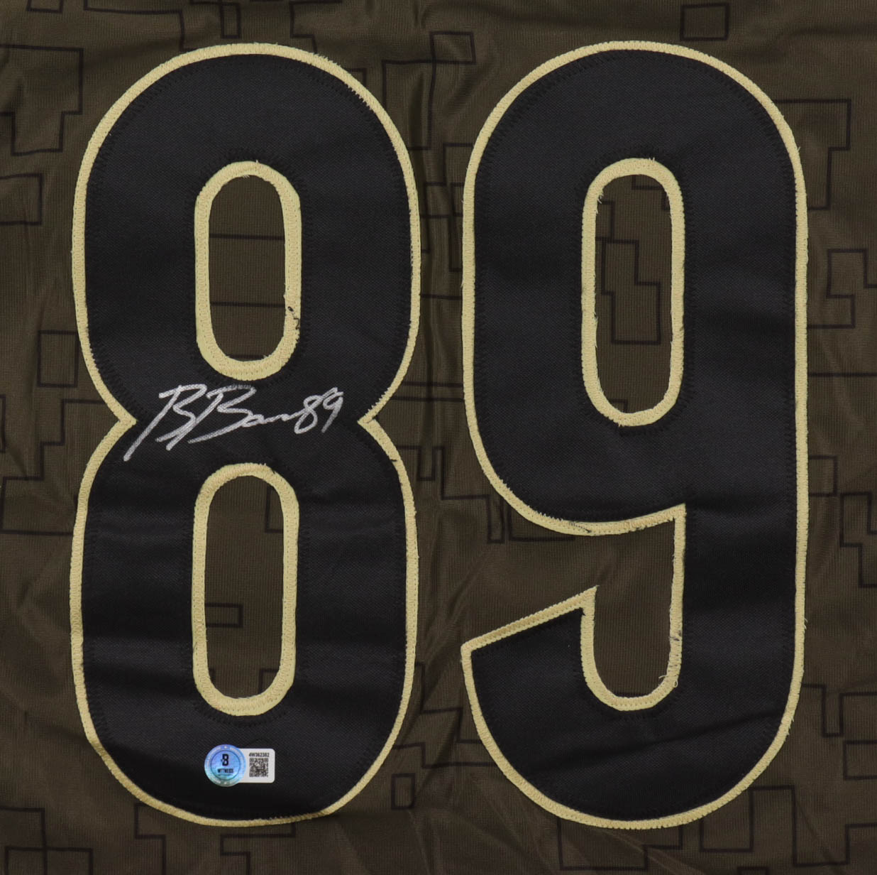 Brock Bowers Signed Jersey (Beckett) at PristineAuction.com Brock Bowers Signed Jersey (Beckett) at PristineAuction.com