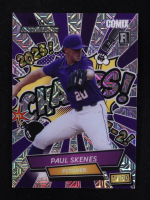 Paul Skenes 2024 Wild Card Alumination Comix Champs! Mojo #PS6 #15/30 RC at PristineAuction.com
