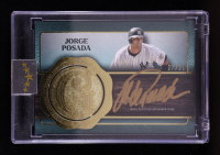 Jorge Posada 2025 Topps Five Star Golden Graphs Aqua #GGJP #27/30 at PristineAuction.com