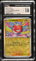 Iono's Voltorb 2025 Pokemon Journey Together #047/159 (CGC 10) at PristineAuction.com