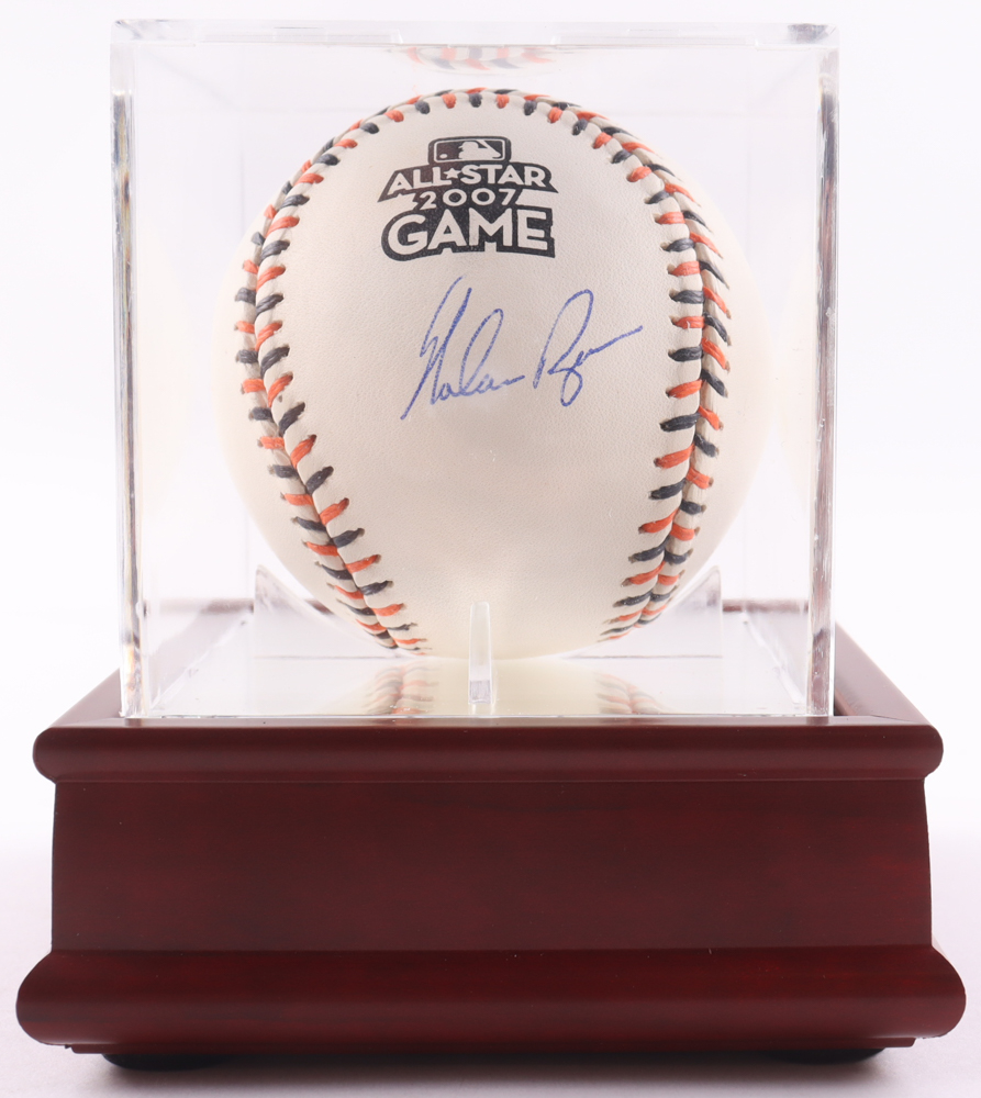 Nolan Ryan Signed 2007 All Star Game Baseball with Display Case (PSA) at PristineAuction.com Nolan Ryan Signed 2007 All Star Game Baseball with Display Case (PSA) at PristineAuction.com