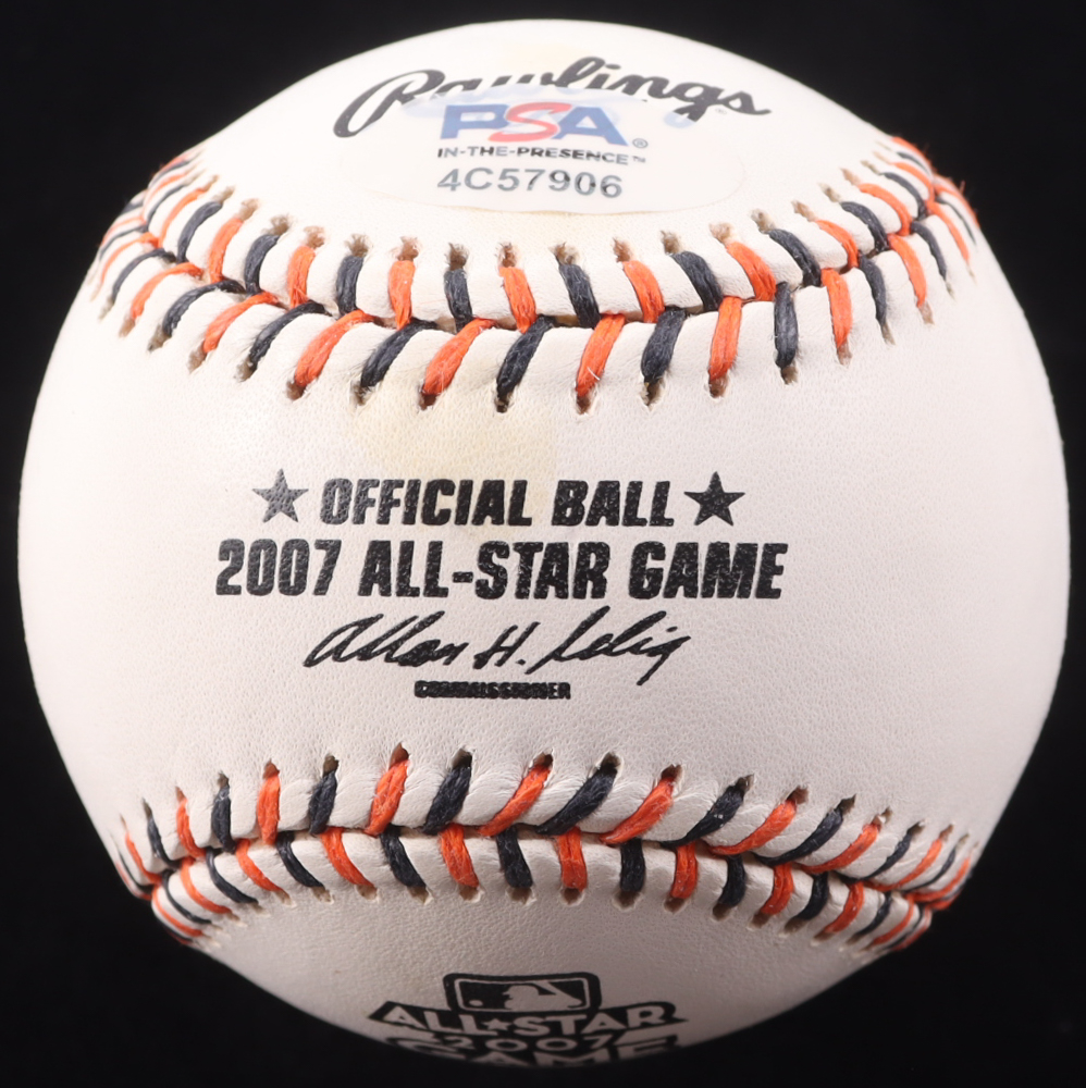 Nolan Ryan Signed 2007 All Star Game Baseball with Display Case (PSA) at PristineAuction.com Nolan Ryan Signed 2007 All Star Game Baseball with Display Case (PSA) at PristineAuction.com