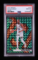 Kevin Durant 2024-25 Panini Mosaic Mosaic Green #112 (PSA 10) at PristineAuction.com