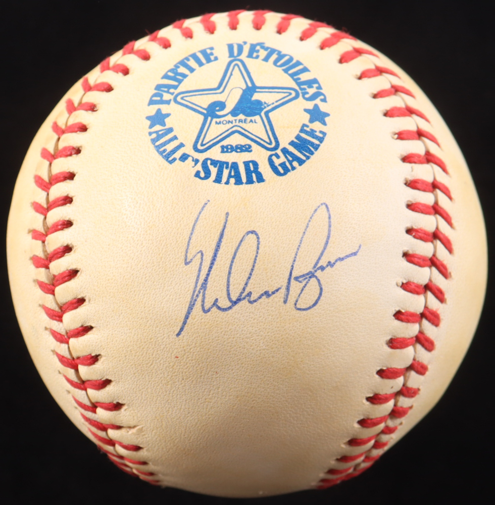 Nolan Ryan Signed 1982 All Star Game Baseball with Display Case (PSA) at PristineAuction.com Nolan Ryan Signed 1982 All Star Game Baseball with Display Case (PSA) at PristineAuction.com