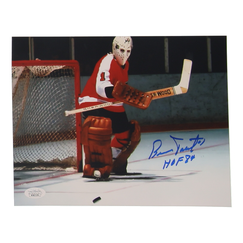 Bernie Parent Signed Flyers 8x10 Photo Inscribed "HOF 84" (JSA) at PristineAuction.com Bernie Parent Signed Flyers 8x10 Photo Inscribed "HOF 84" (JSA) at PristineAuction.com