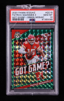 Patrick Mahomes II 2020 Panini Mosaic Got Game Mosaic Green #16 (PSA 10) (See Description) at PristineAuction.com
